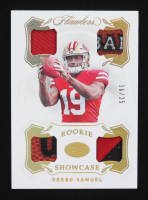 Deebo Samuel 2019 Panini Flawless Rookie Showcase Materials #13 RC #16/25 at PristineAuction.com