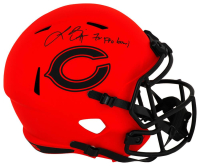 Lance Briggs Signed Bears Full-Size Rave Alternate Speed Helmet Inscribed "7x Pro Bowl" (Schwartz) at PristineAuction.com