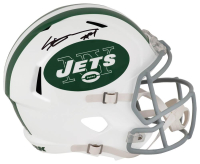Sauce Gardner Signed Jets Full-Size Alternate Speed Helmet (Fanatics) at PristineAuction.com
