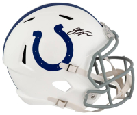 Jonathan Taylor Signed Colts Full-Size Speed Helmet (Schwartz) at PristineAuction.com