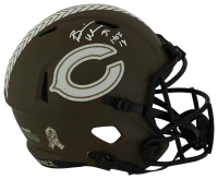 Brian Urlacher Signed Bears Full-Size Salute to Service Alternate Speed Helmet Inscribed "HOF 18" (Schwartz) at PristineAuction.com