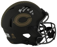 Brian Urlacher Signed Bears Full-Size Salute to Service Alternate Speed Helmet Inscribed "HOF 18" (Schwartz) at PristineAuction.com