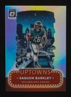 Saquon Barkley 2024 Donruss Optic Uptowns #17 at PristineAuction.com