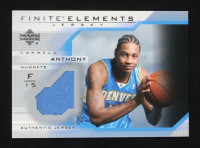 Carmelo Anthony 2003-04 Upper Deck Finite Elements Jerseys #FJ17 RC at PristineAuction.com