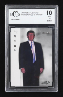 Donald J. Trump 2023 Leaf Legend #L-02 (BCCG 10) at PristineAuction.com
