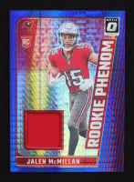 Jalen McMillan 2024 Donruss Optic Rookie Phenoms Blue Hyper #14 RC at PristineAuction.com