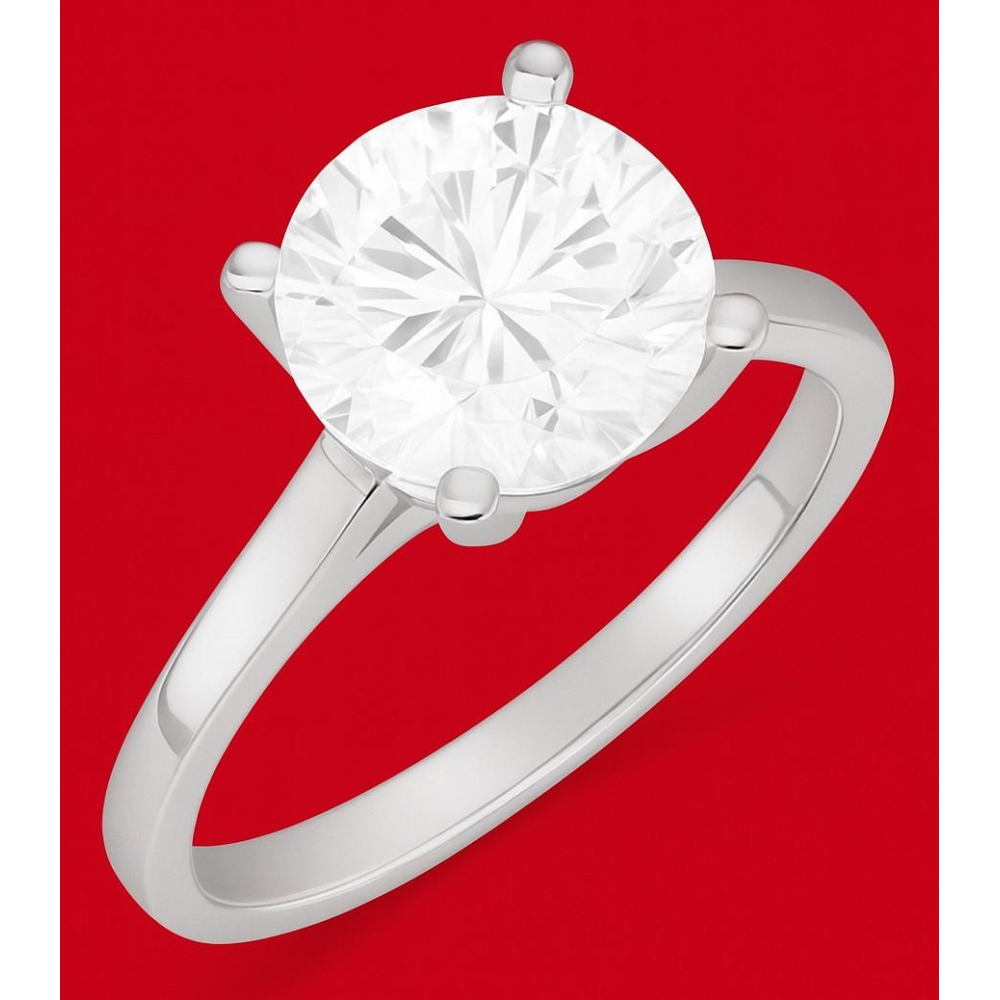 1.43 Carats Lab Grown Diamond Ring  D, VS2 | $2,600 Estimated Retail Value (UGL & IGI Certs) at PristineAuction.com