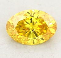 .35 Carats Lab Grown Yellow Diamond Loose VS2 | (IGI Cert) at PristineAuction.com