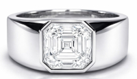Men's 4.06 Carats Lab Grown Diamond Ring F, VS1 | $7,000 Estimated Retail Value (UGL & IGI Certs) | Brand New at PristineAuction.com