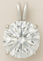 2.09 Carats Lab Grown Diamond Pendant G, VVS2 | $3,500 Estimated Retail Value (UGL & IGI Certs) | Brand New at PristineAuction.com