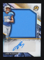 Ladd McConkey 2024 Topps Resurgence Resurgence Rookie Patch Autographs #RPALM RC at PristineAuction.com