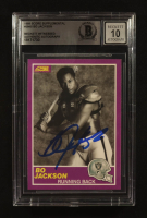 Bo Jackson Signed 1989 Score Supplemental #384S (Beckett | Auto Grade BGS 10) at PristineAuction.com