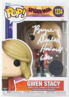 Bryce Dallas Howard Signed "Spider-Man: Across The Spider-Verse" #1234 Gwen Stacy Funko Pop! Bobble-Head Figure Inscribed "Gwen" (JSA) at PristineAuction.com