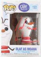 Josh Gad Signed "Disney Olaf Presents" #1181 Olaf As Moana Funko Pop! Vinyl Figure Inscribed "Olaf" (JSA) at PristineAuction.com
