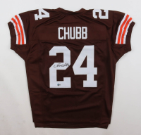 Nick Chubb Signed Jersey (Beckett) at PristineAuction.com