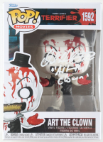 David Howard Thornton Signed "Terrifier" #1592 Art The Clown Funko Pop! Vinyl Figure Inscribed "Art The Clown" (JSA) at PristineAuction.com