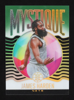 James Harden 2020-21 Panini Illusions Mystique Green #9 #4/5 at PristineAuction.com