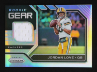 Jordan Love 2020 Panini Prizm Rookie Gear #5 RC at PristineAuction.com