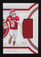 CeeDee Lamb 2024 Panini National Treasures Collegiate Treasured Threads Holo Silver #TT-CLB #4/25 at PristineAuction.com