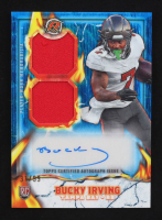 Bucky Irving 2024 Topps Resurgence Ignite Rookie Patch Autographs Blue Surge #IPABI RC #31/99 at PristineAuction.com