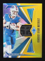 Dalton Kincaid 2024 Panini Phoenix Franchise Future Materials Gold #12 #08/10 at PristineAuction.com