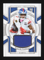Malik Nabers 2024 Panini National Treasures Franchise Treasures #9 #45/49 RC at PristineAuction.com