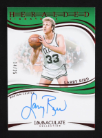 Larry Bird 2023-24 Immaculate Collection Heralded Signatures Red #21 #14/25 at PristineAuction.com