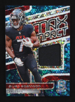 Bijan Robinson 2024 Panini Spectra Max Impact Materials Neon Blue #11 #43/60 at PristineAuction.com