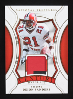 Deion Sanders 2024 Panini National Treasures Century Materials Gold #5 #42/49 at PristineAuction.com