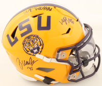 West, Whit, & Zach Weeks Signed LSU Tigers Mid-Size SpeedFlex Helmet With Visor (Beckett) at PristineAuction.com