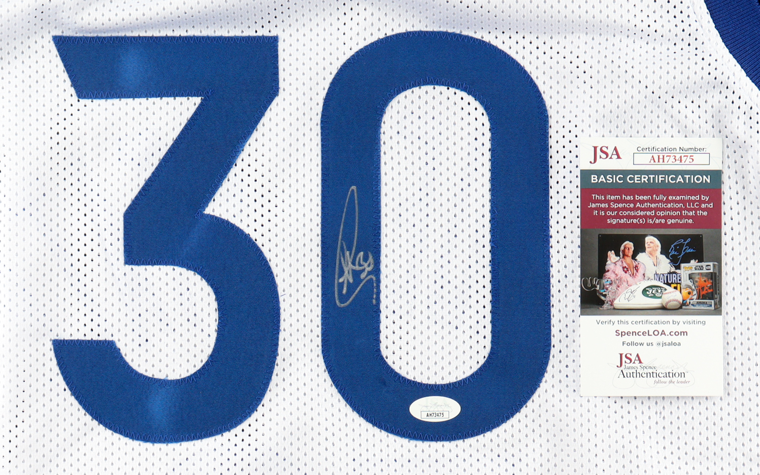 Stephen Curry Signed Jersey (JSA) at PristineAuction.com Stephen Curry Signed Jersey (JSA) at PristineAuction.com