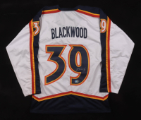Mackenzie Blackwood Signed Jersey (Beckett) at PristineAuction.com