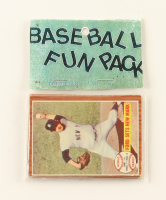 1962 Topps Baseball Card Fun Pack with (10) Cards at PristineAuction.com
