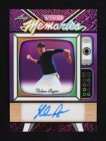 Nolan Ryan 2025 Leaf Vivid Memories Purple Auto #VA-NR1 #1/1 at PristineAuction.com