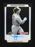 Mark McGwire 2025 Leaf Vivid Monochrome Black Auto #M-MM1 #1/1 at PristineAuction.com