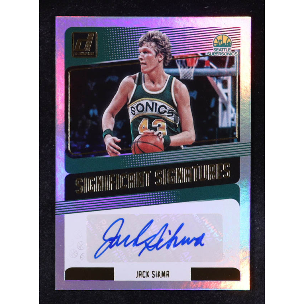 Jack Sikma 2018-19 Donruss Significant Signatures #48 at PristineAuction.com