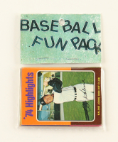 1975 Topps Baseball Card Fun Pack with (10) Cards at PristineAuction.com