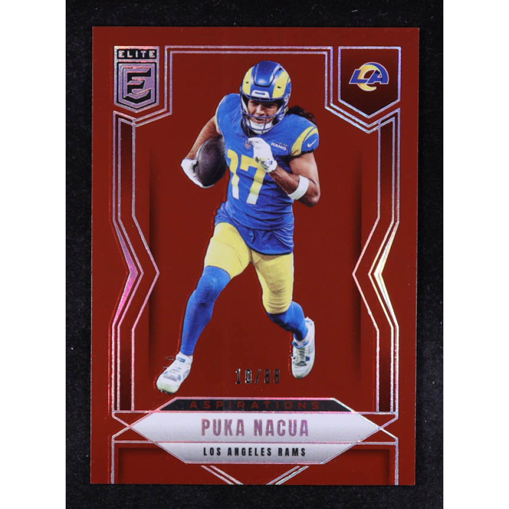 Puka Nacua 2025 Elite Aspirations #56 #10/88 at PristineAuction.com