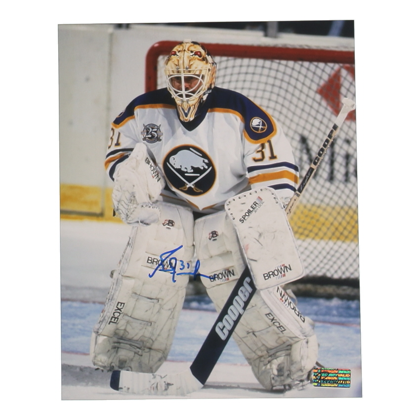 Grant Fuhr Signed Sabres 8x10 Photo (Premium Autographs) at PristineAuction.com Grant Fuhr Signed Sabres 8x10 Photo (Premium Autographs) at PristineAuction.com