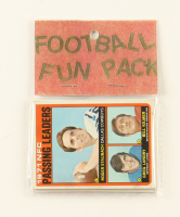1972 Topps Football Card Fun Pack with (10) Cards at PristineAuction.com