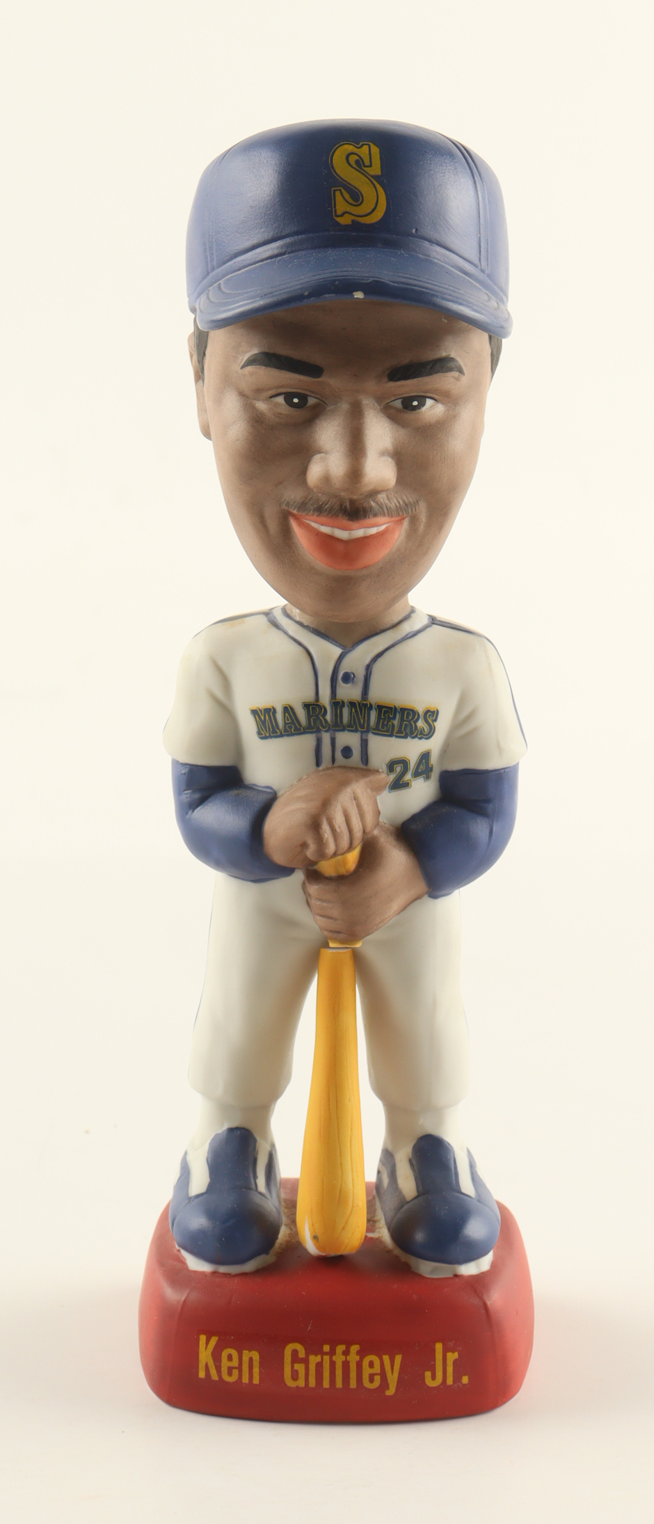 Ken Griffey Jr. 7" Vintage Mariners Ceramic Bobblehead at PristineAuction.com Ken Griffey Jr. 7" Vintage Mariners Ceramic Bobblehead at PristineAuction.com