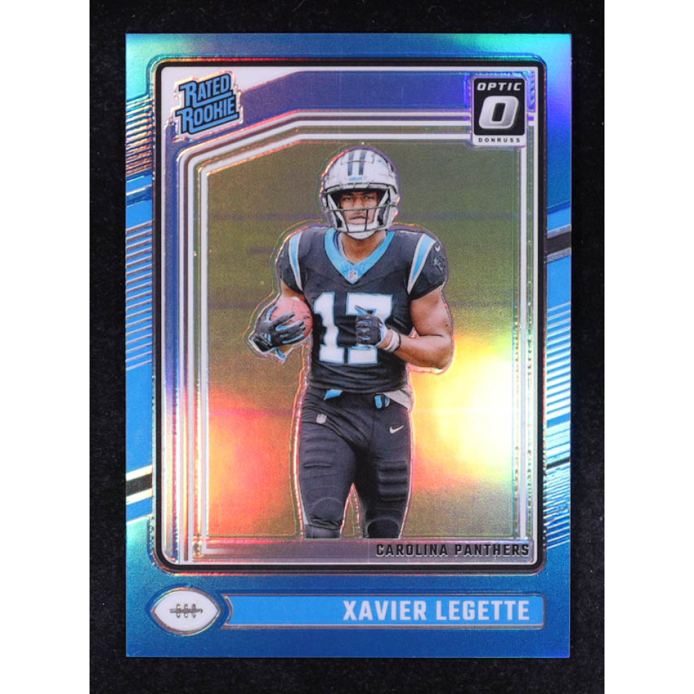Xavier Legette 2024 Donruss Optic Aqua #299 #282/299 RR RC at PristineAuction.com