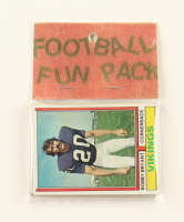 1974 Topps Football Card Fun Pack with (10) Cards at PristineAuction.com