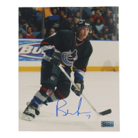 Brendan Morrison Signed Canucks 8x10 Photo (Premium Autographs) at PristineAuction.com