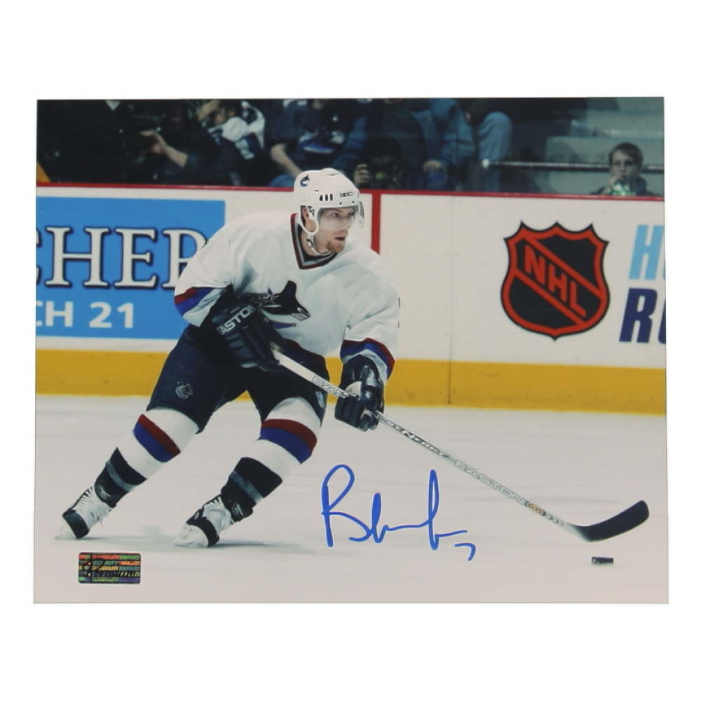 Brendan Morrison Signed Canucks 8x10 Photo (Premium Autographs) at PristineAuction.com