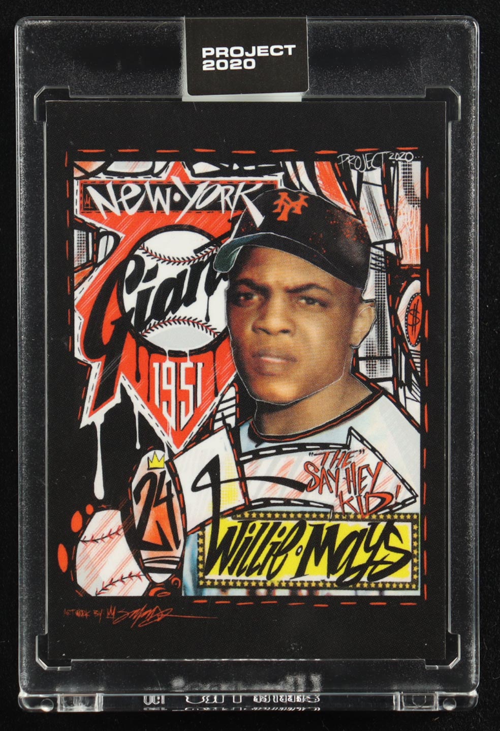 Willie Mays 2020 Topps Project 2020 #61 / King Saladeen at PristineAuction.com Willie Mays 2020 Topps Project 2020 #61 / King Saladeen at PristineAuction.com