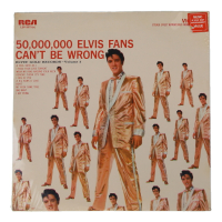 Elvis Presley "50,000 Elvis Fans Can't Be Wrong" Vol.2 Vinyl Record with Full Original Sleeve & Disc at PristineAuction.com