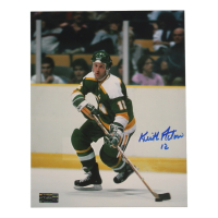 Keith Acton Signed North Stars 8x10 Photo (Premium Autographs) at PristineAuction.com