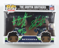 Shaquill Griffin & Shaquem Griffin Signed Seahawks 2-Pack "The Griffin Brothers" Funko Pop! Vinyl Figure (JSA) at PristineAuction.com