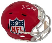 Drew Allar Signed NFL Shield Logo Flash Alternate Speed Mini Helmet (Schwartz) at PristineAuction.com